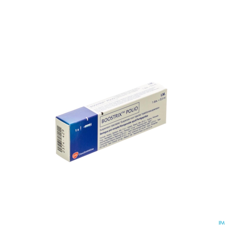 Boostrix Polio Voorgev.spuit 1 X 0,5ml