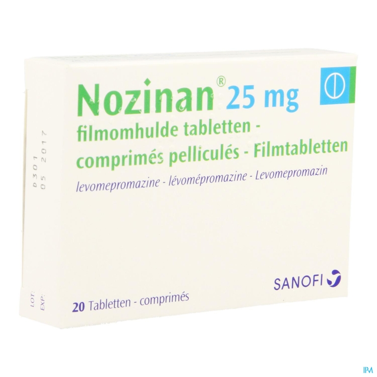 Nozinan Comp 20 X 25mg