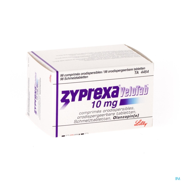 Zyprexa Velotab 10mg Comp Orodisp 98 X 10mg