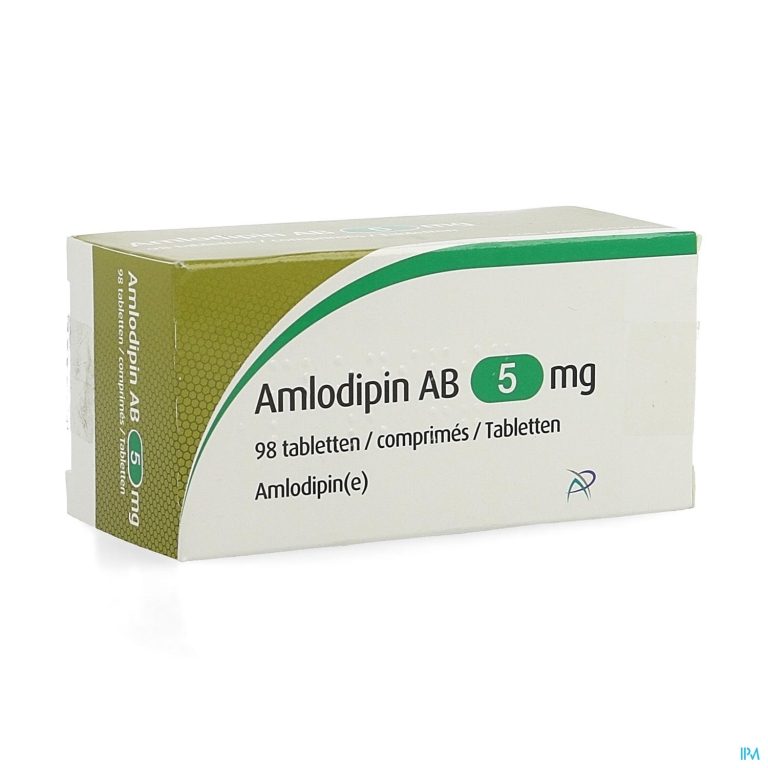 Amlodipin Ab 5mg Comp 98