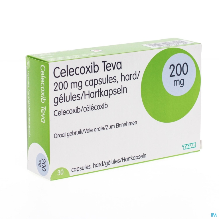 Celecoxib 200mg Teva Caps 30