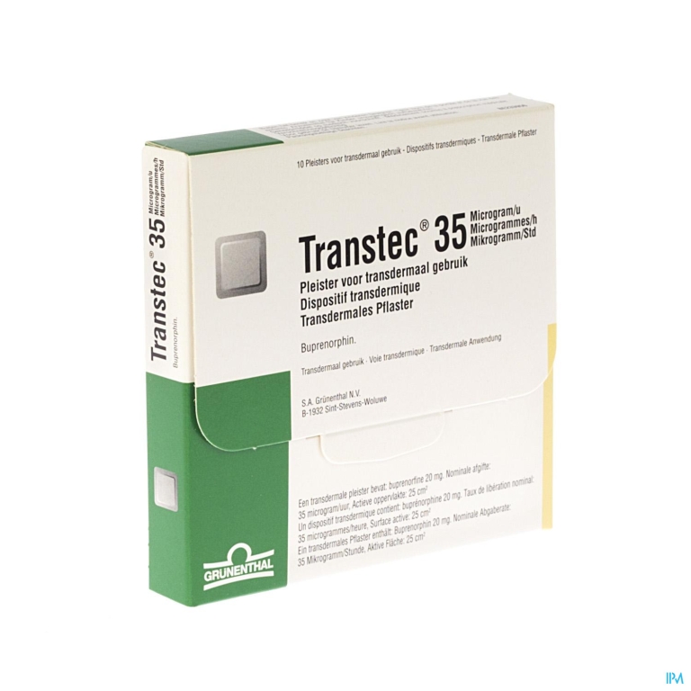 Transtec 35,0mcg/u Patch 10