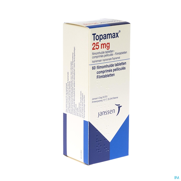 Topamax Tabl 60 X 25mg