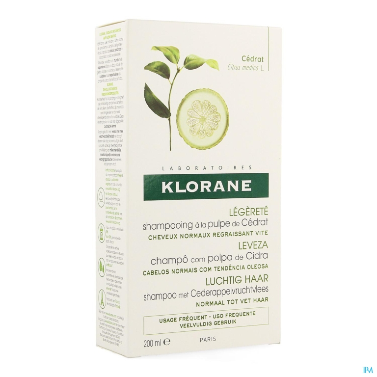 Klorane Capil. Sh Cederappel 100ml