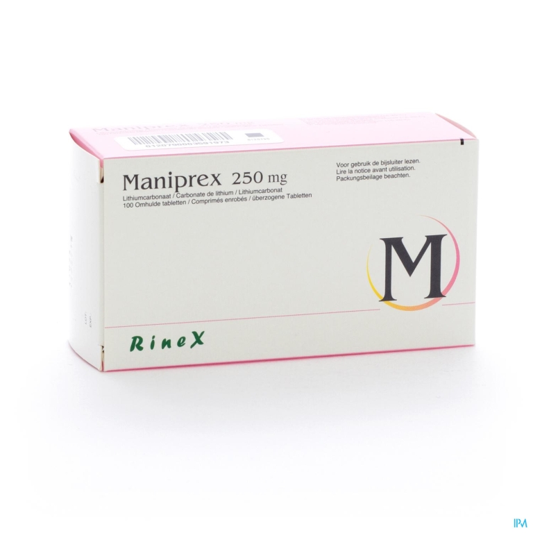 Maniprex 250 Drag 100 X 250mg