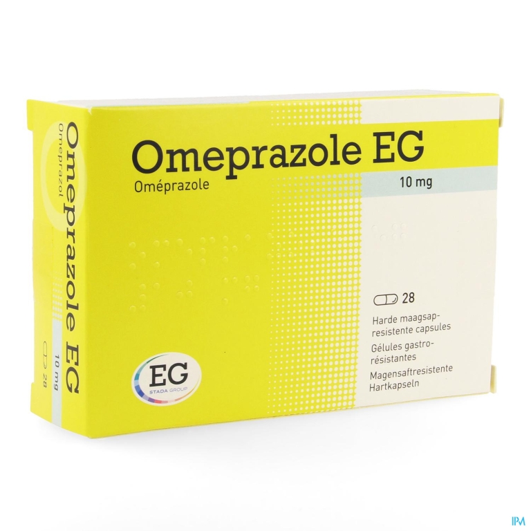 Omeprazole EG 10Mg Maagsapresist Caps Bl 28X10Mg