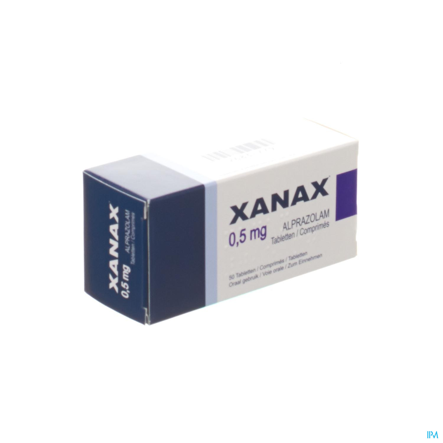 Xanax 0,50mg Impexeco Tabl 50 Pip