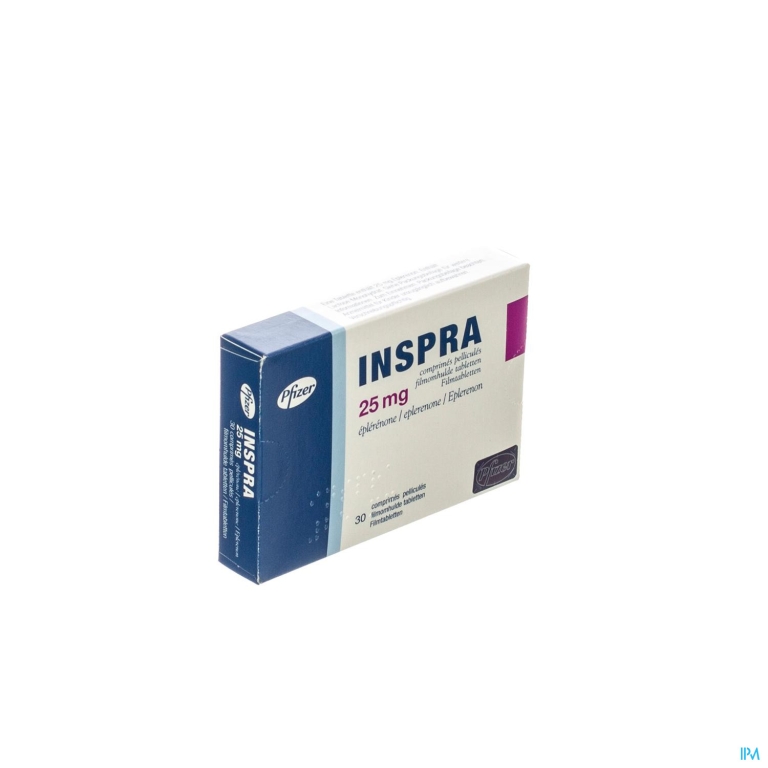 Inspra 25mg Filmomh Tabl 30 X 25mg