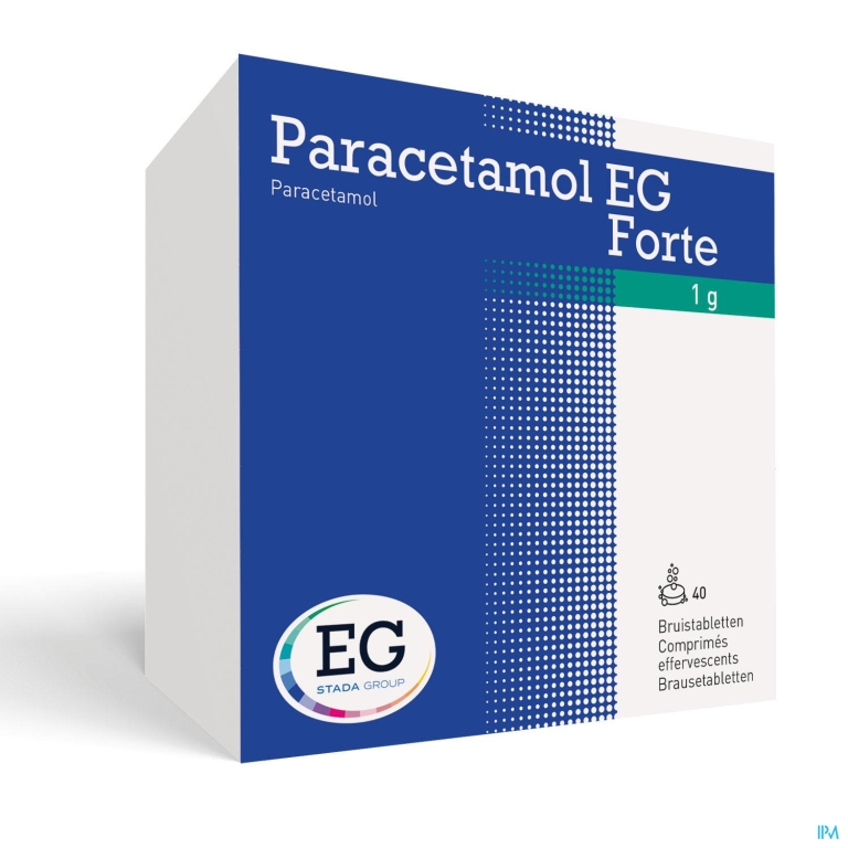 Paracetamol EG 1000 Mg         Bruistabl 40X1000Mg