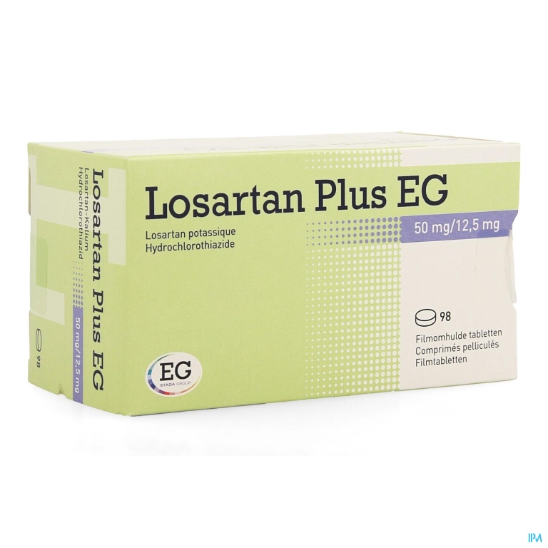 Losartan Plus EG 50 Mg/12,5 Mg Filmomh Tabl 98