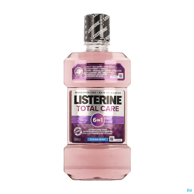 Listerine Total Care Mondwater 500ml Cfr 4291233