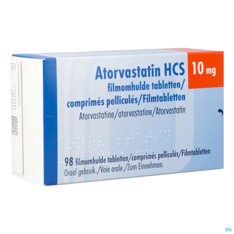 Atorvastatin Hcs 10mg Filmomh Tabl 98