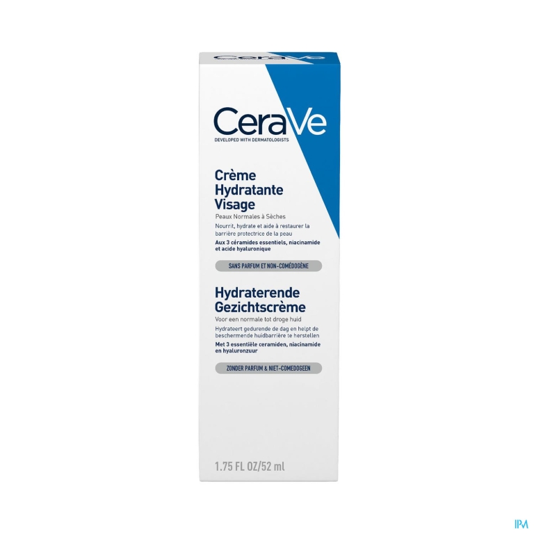 Cerave Creme Hydraterend Gezicht 52ml