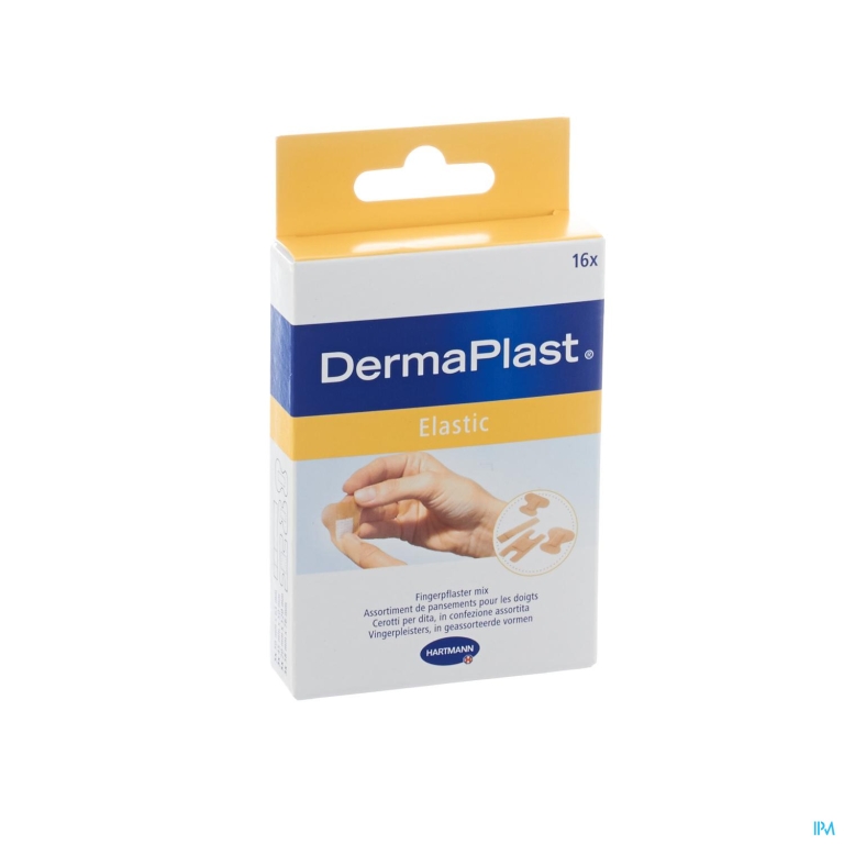 Dermaplast Elastic Strips 4 Sizes 16 5352810