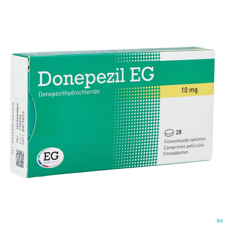 Donepezil EG 10,0Mg Filmomh Tabl 28X10,0Mg