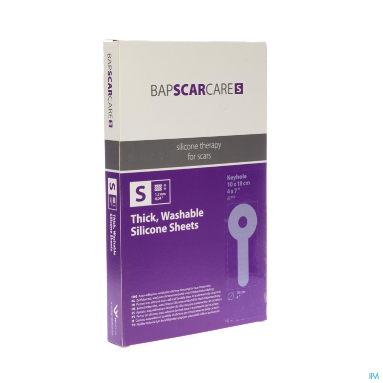 Bap Scar Care S Silicoonverb Adh Diam.10×18 2 Paar