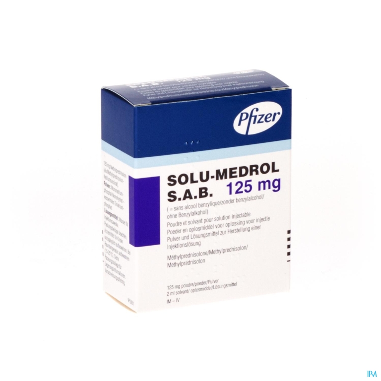 Solu-medrol S A B Vial 1 X 125mg