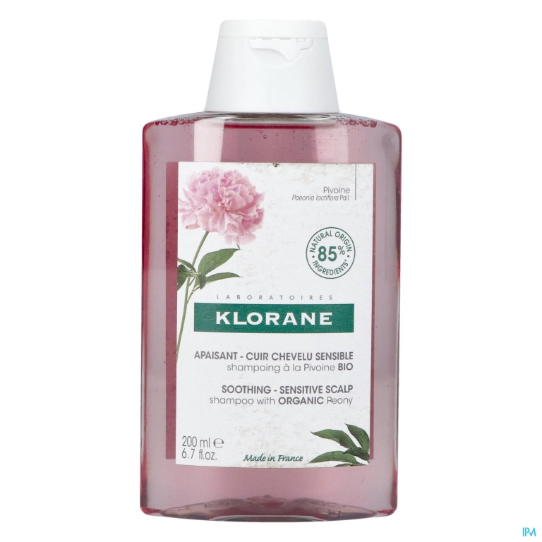 Klorane Capil. Shampoo Bio Pioenroos 200ml