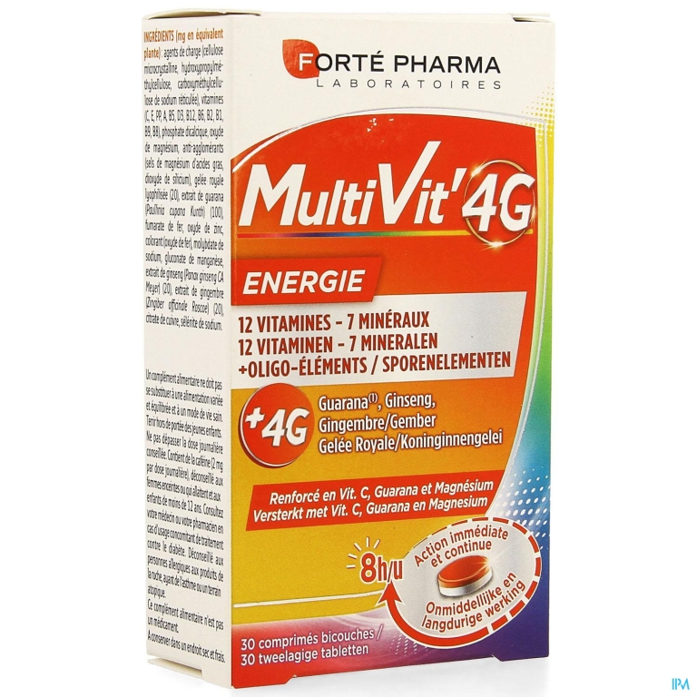 Multivit’ 4G Energie Comp 30
