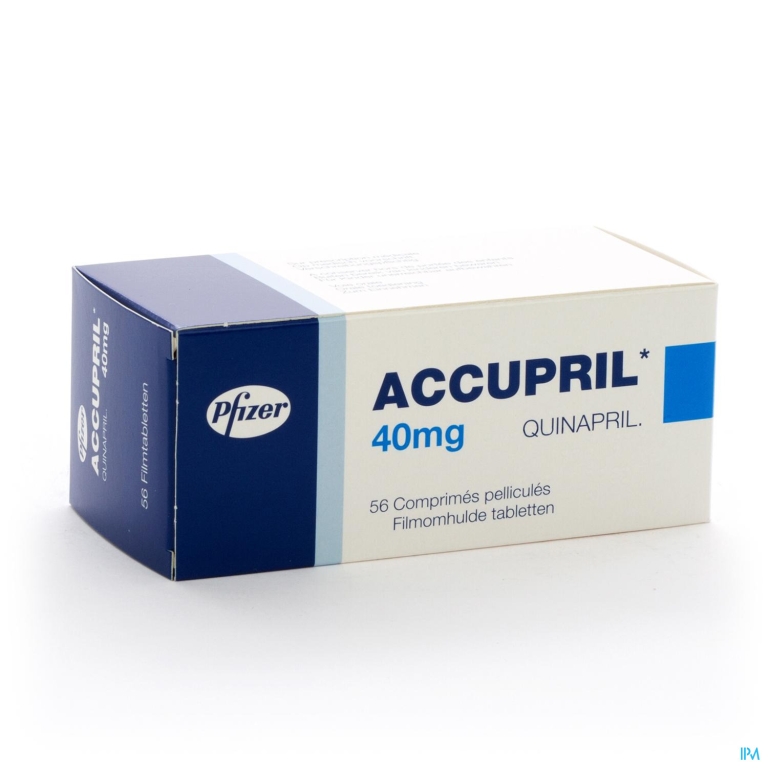 Accupril Comp 56 X 40mg