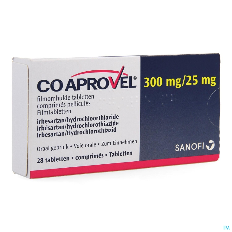 Coaprovel Comp 28 X 300mg/25,0mg