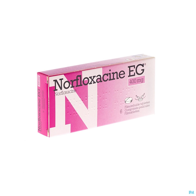 Norfloxacine EG Comp  6 X 400 Mg