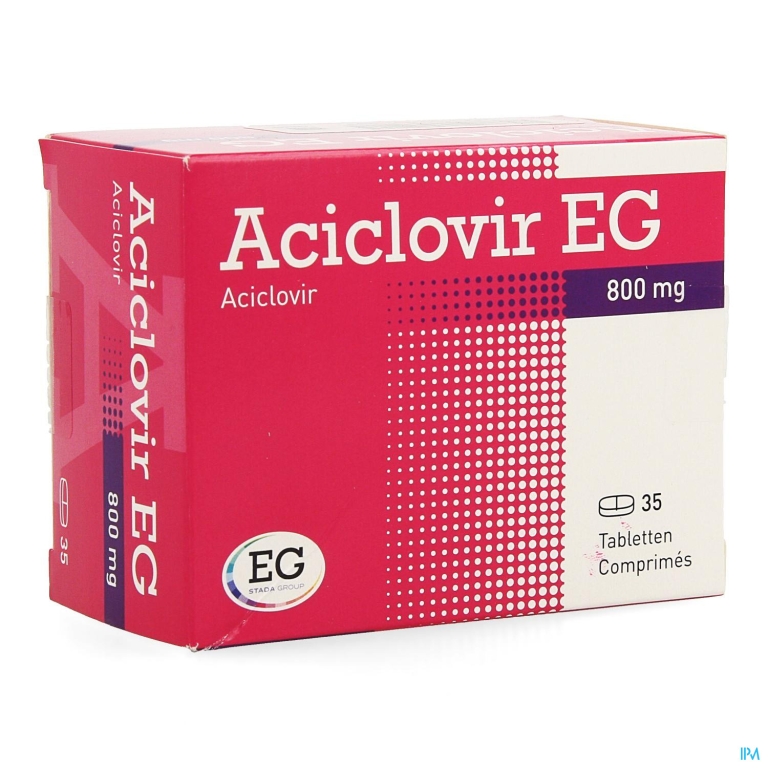 Aciclovir EG 800      Tabl 35X800Mg