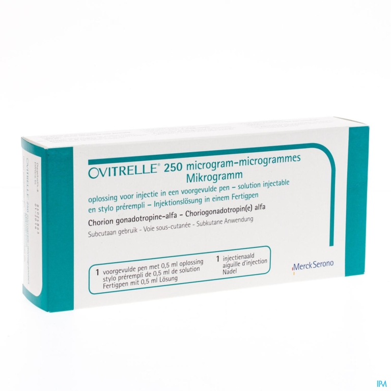 Ovitrelle 250 Mcg Opl Inj Voorgevulde Pen