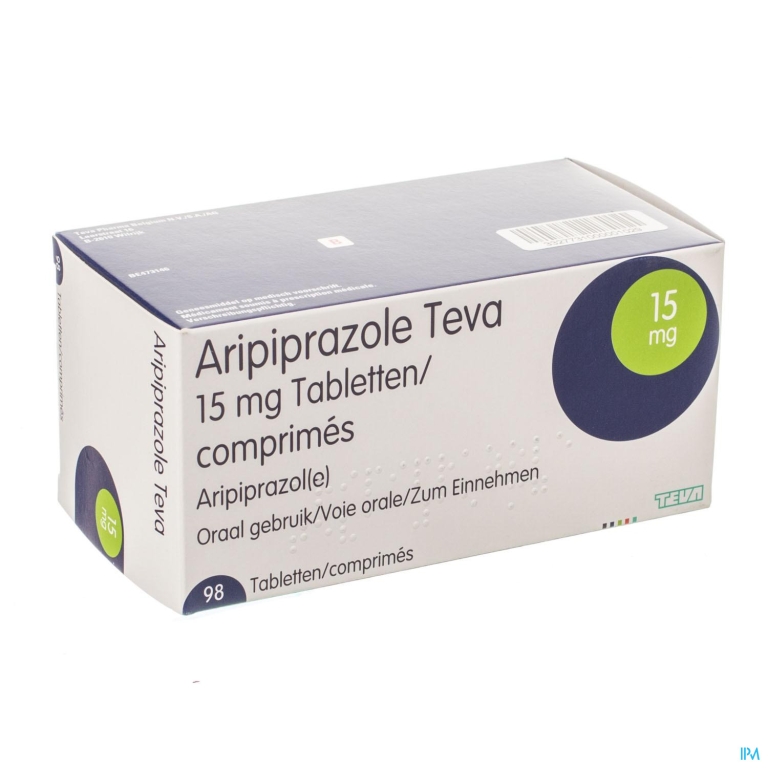 Aripiprazole Teva 15mg Tabl 98 X 15mg