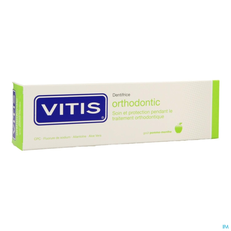Vitis Orthodontic Tandpasta met 0,05% Cetylpyridinium Chloride (CPC) 75ml 32046