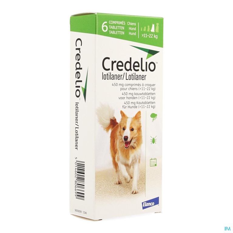 CREDELIO HOND >11-22KG 6 KAUWTABL VETER