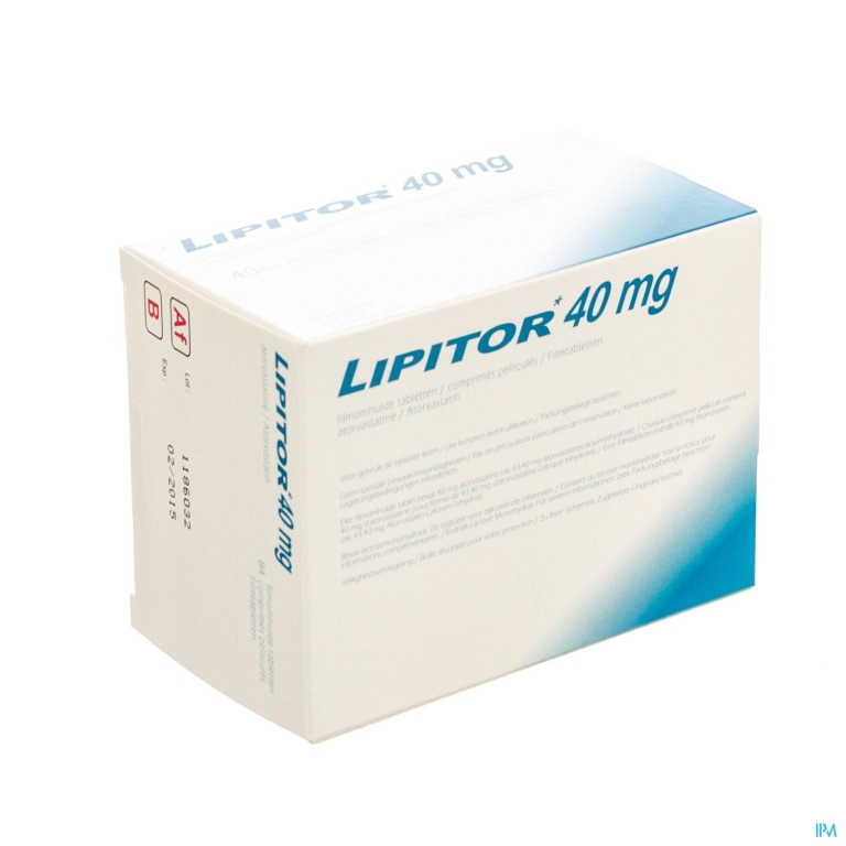 Lipitor 40 Impexeco Comp 84 X 40mg Pip