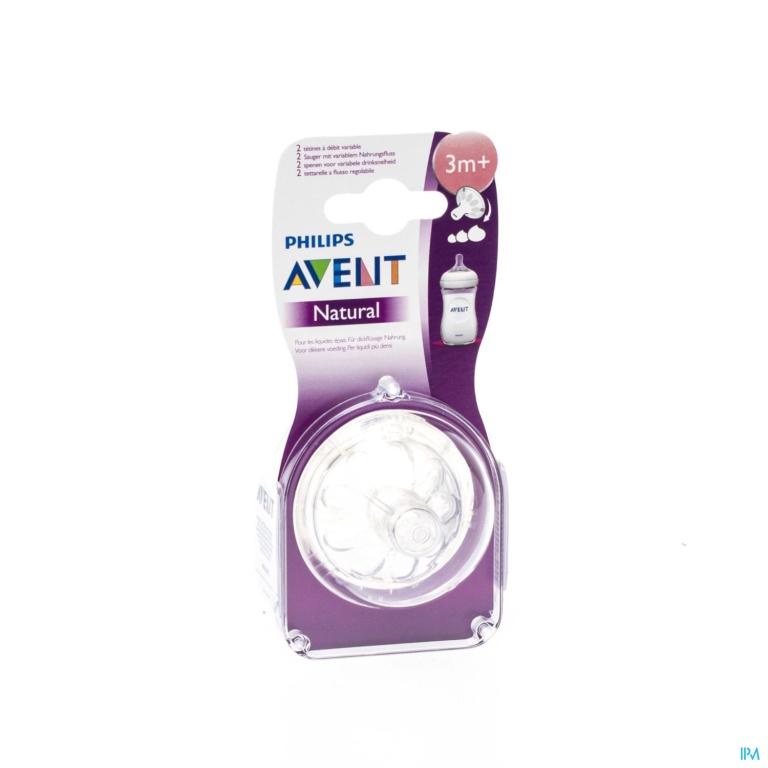 Philips Avent Natural Zuigspeen Variabel 1