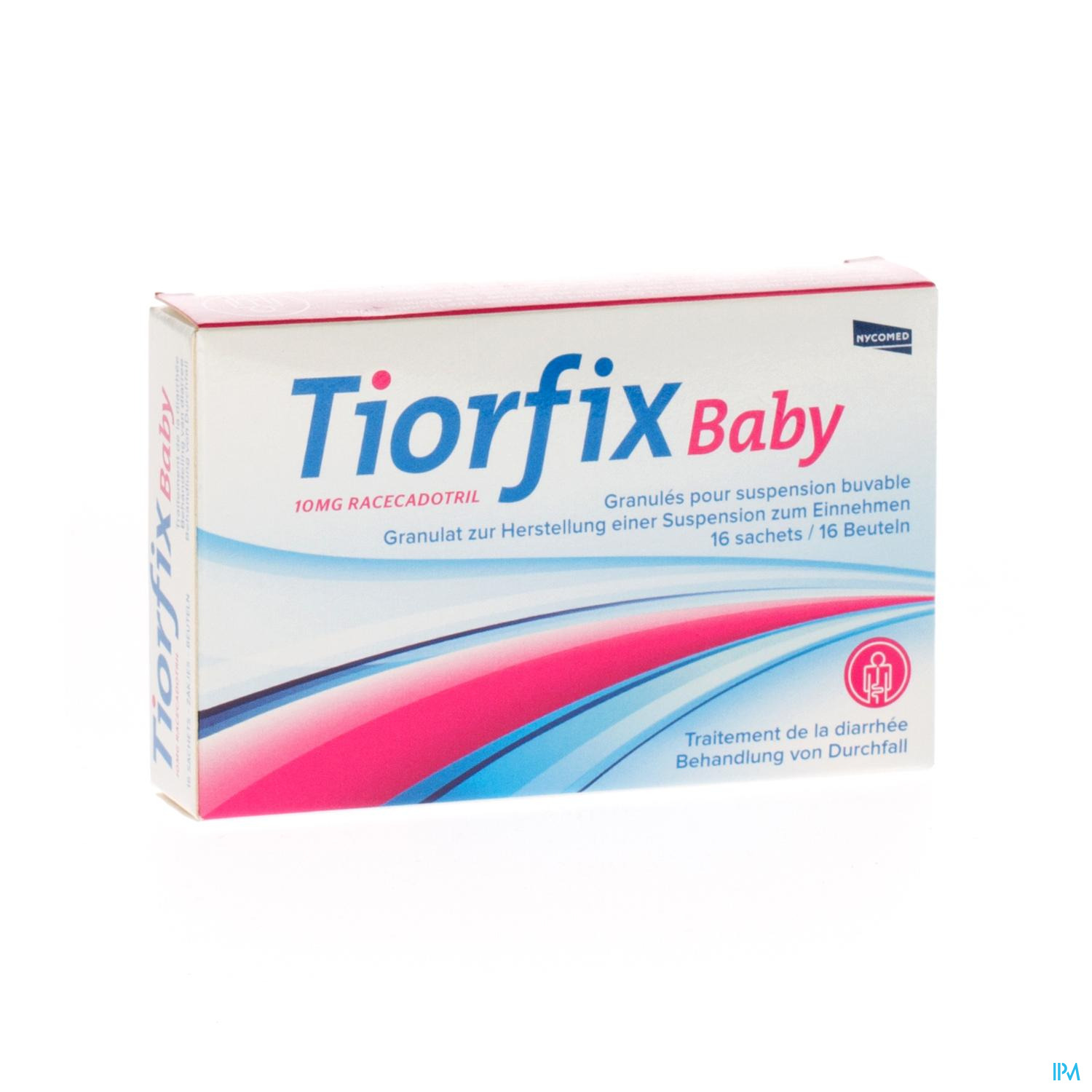 Tiorfix 10mg Baby Granulaat Orale Suspensie 16