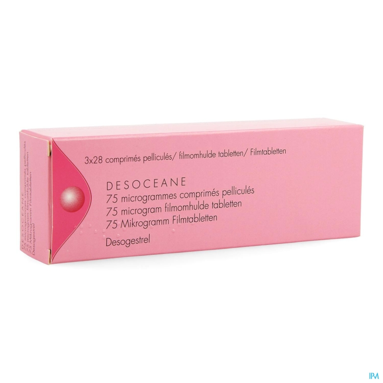 Desoceane 75mcg Filmomh Tabl 3 X 28