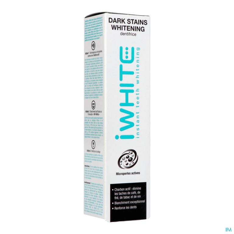 Iwhite Dark Stains Whitening Tandpasta Tube 75ml