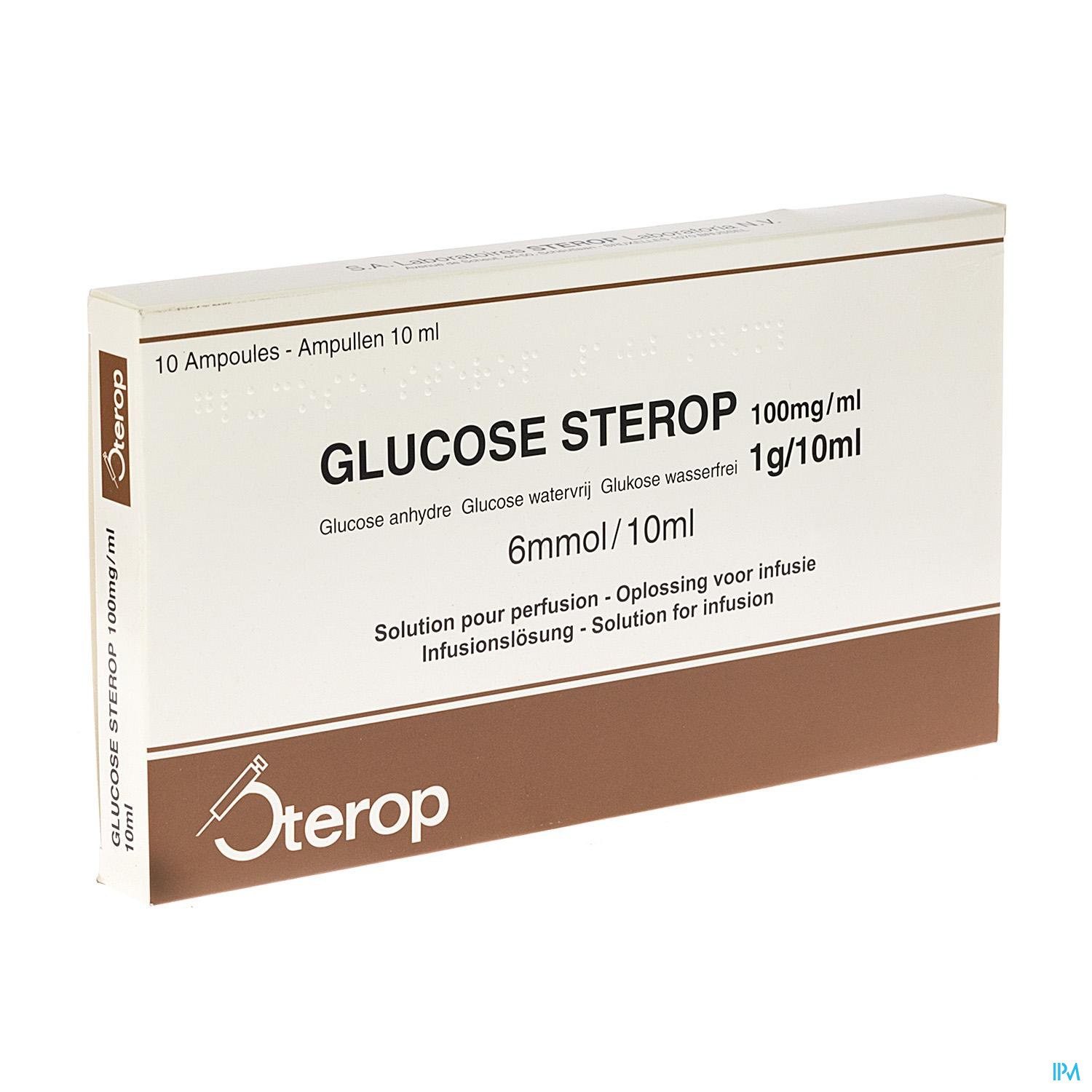 2bdad8689bca3618e8489182c8424439 Glucose 10 % Sterop 1g/10ml 10
