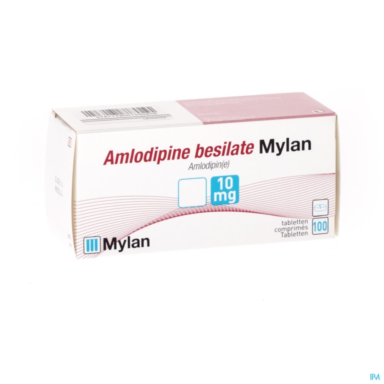 Amlodipine Besilate Mylan Comp 100 X 10mg