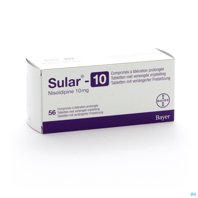 Sular Tabl 56 X 10mg