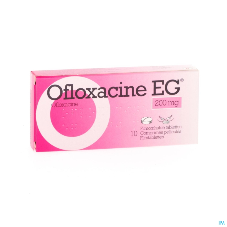 Ofloxacine EG Tabl 10X200Mg