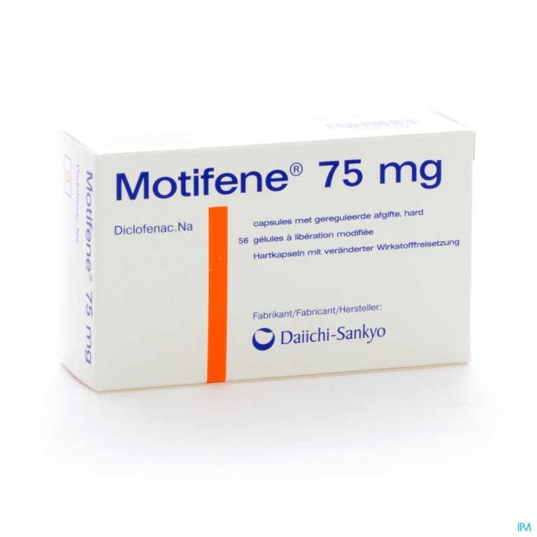 Motifene Caps 56 X 75mg