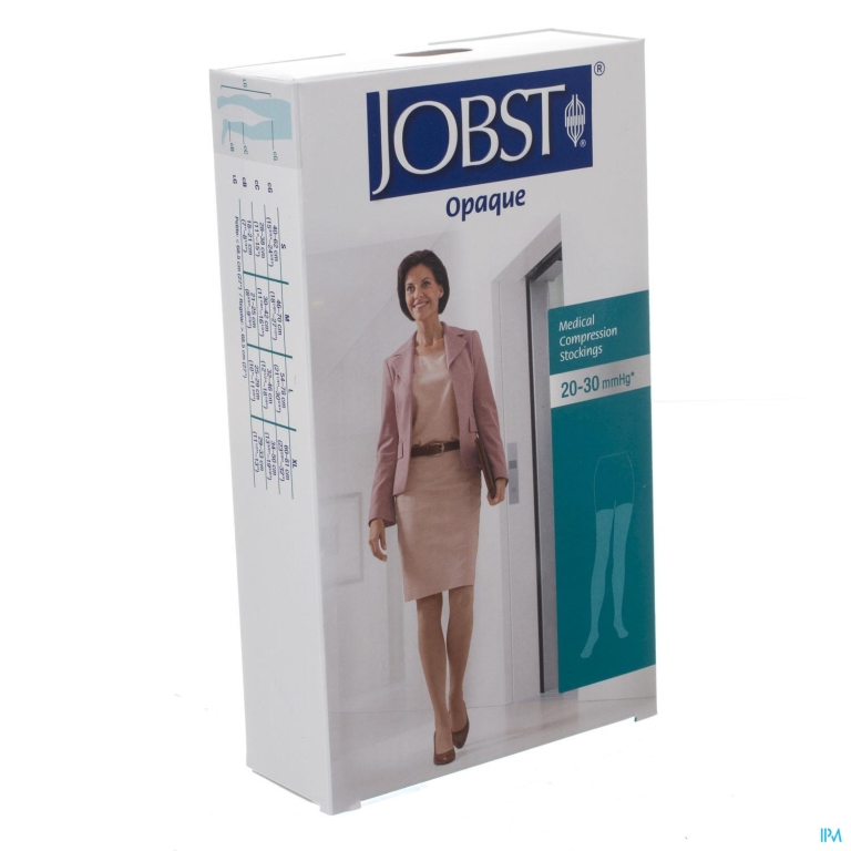 Jobst Opaque 20-30 K2 Dij Open Teen Beige M