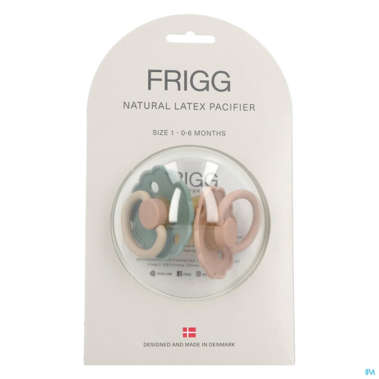 Frigg Daisy Fopspenen Latex T1 Willow/gold 2