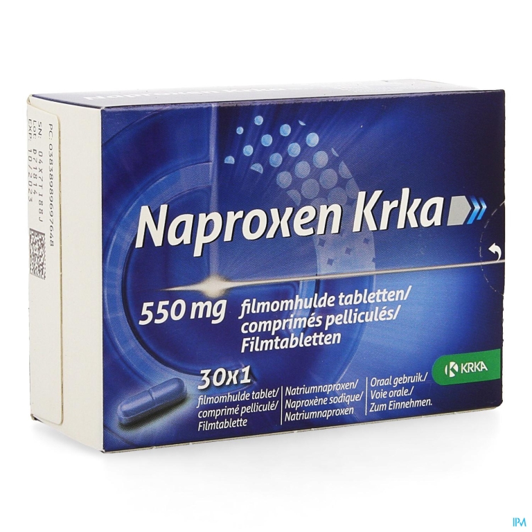 Naproxen Krka 550mg Filmomh Tabl 30