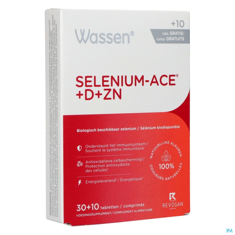 Selenium-ace+d+zn Comp 30 + Comp 10 Gratis Revogan