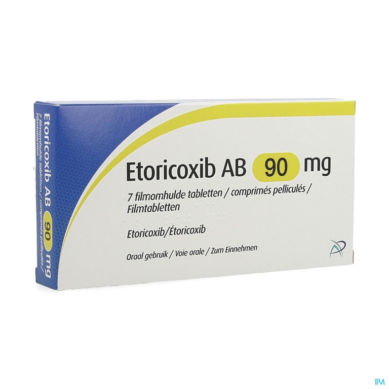 Etoricoxib Ab 90mg Filmomh Tabl 7 X 90mg