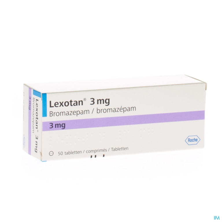 Lexotan 3mg Comp 50x 3mg