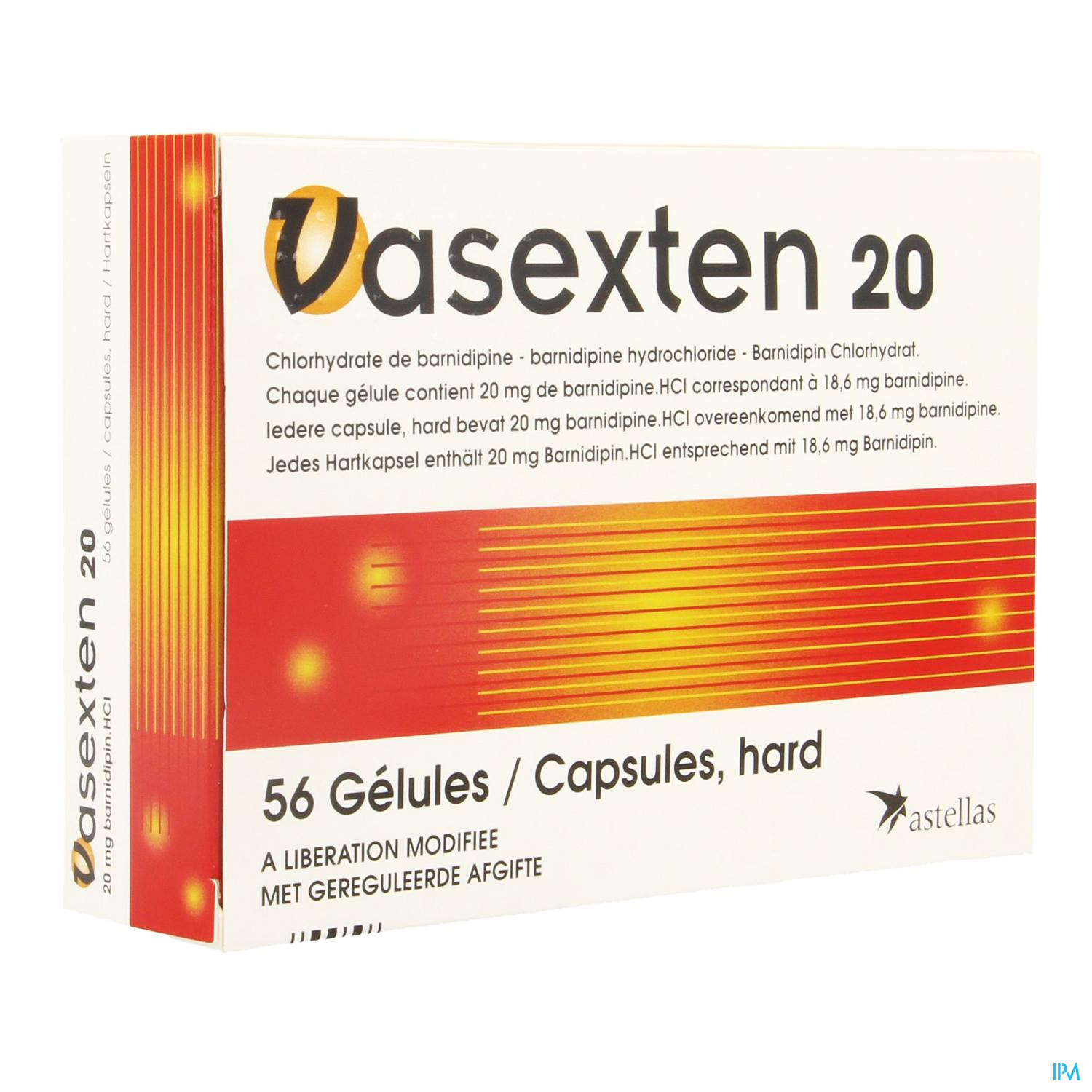 Vasexten Caps Blist 56 X 20mg