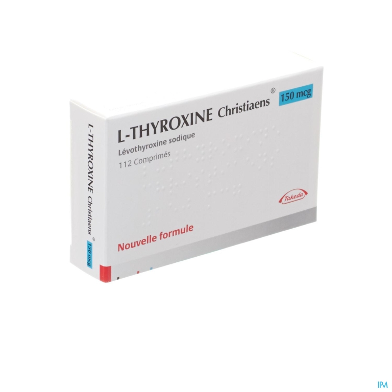 l Thyroxine Christiaens Comp 112×0,150mg