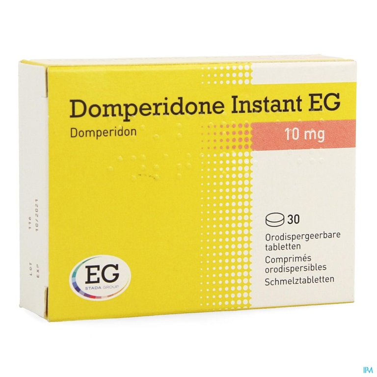Domperidone Instant EG Orodisp Tabl  30 X 10 Mg